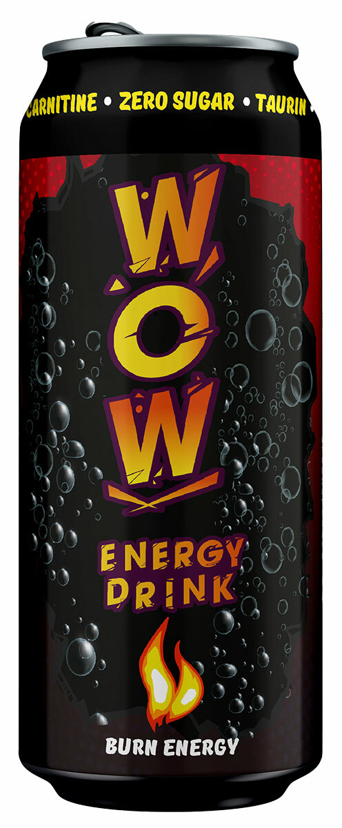 фото Wow energy drink 0,5 л burn energy мини-набор 6 шт.