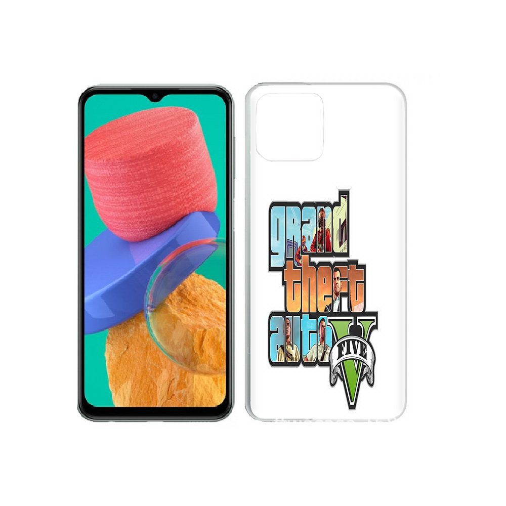 

Чехол MyPads Tocco для Samsung Galaxy M33 игра гта (PT227322.603.373), Прозрачный, Tocco
