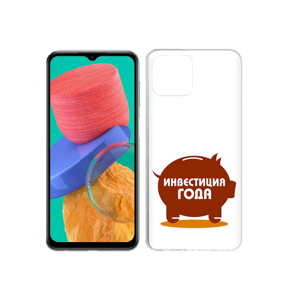 

Чехол MyPads Tocco для Samsung Galaxy M33 инвестиция (PT227322.603.376), Прозрачный, Tocco