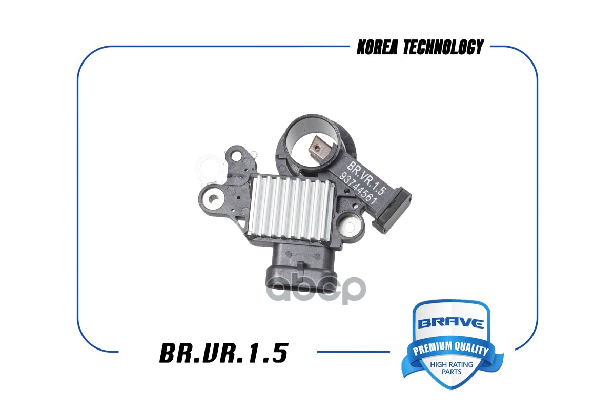 Реле Генератора 2 Контакта Daewoo Nexia,Chevrolet Lacettiевроlll1,6dohc2конта Brave Br.Vr.