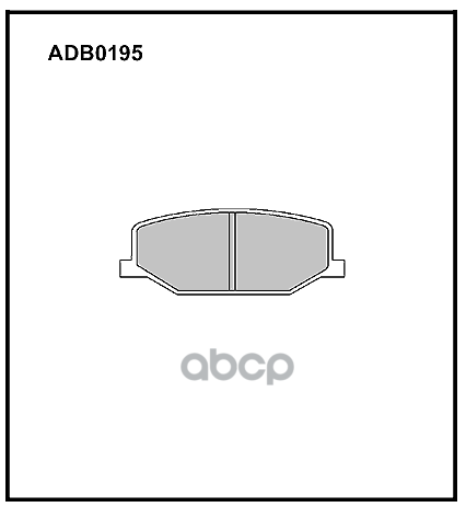 фото Колодки тормозные дисковые | перед | allied nippon арт. adb 0195