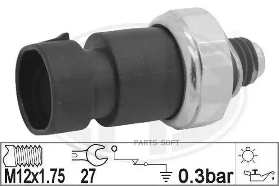 

Датчик давления масла GM Captiva/OPEL Antara/SAAB 93 /0,3Bar ERA 330952