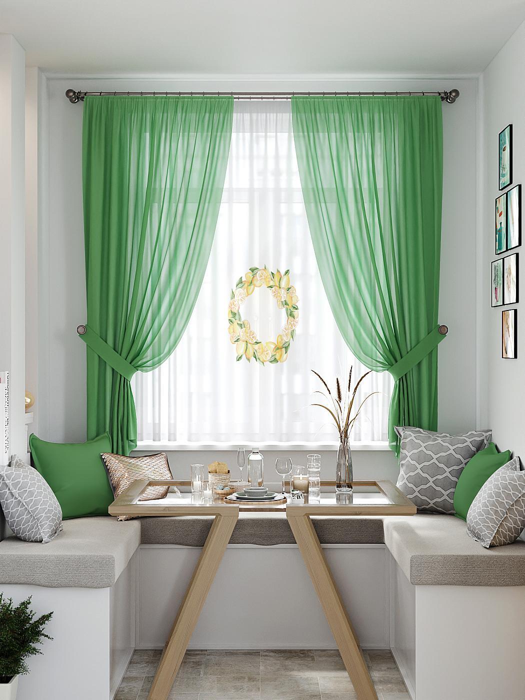 

Комплекты штор AT HOME Ликротс высота 180 см, ширина 145 см, Белый, 550422