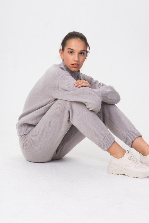 

Свитер женский AIM Clothing K-713-PHR 08 бежевый 42-44 RU, K-713-PHR 08