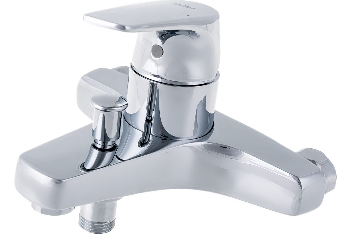 

Смеситель для ванны Grohe BauFlow, 23756000, Серебристый