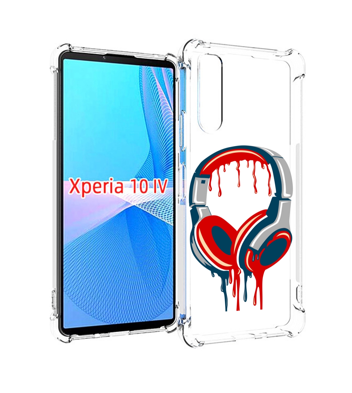 

Чехол MyPads не делай громко для Sony Xperia 10 IV (10-4), Прозрачный, Tocco