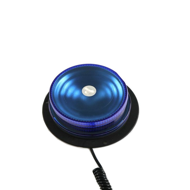 

Маяк проблесковый светодиодный узкий (синий) 10-30 V (Проблесковые маяки)