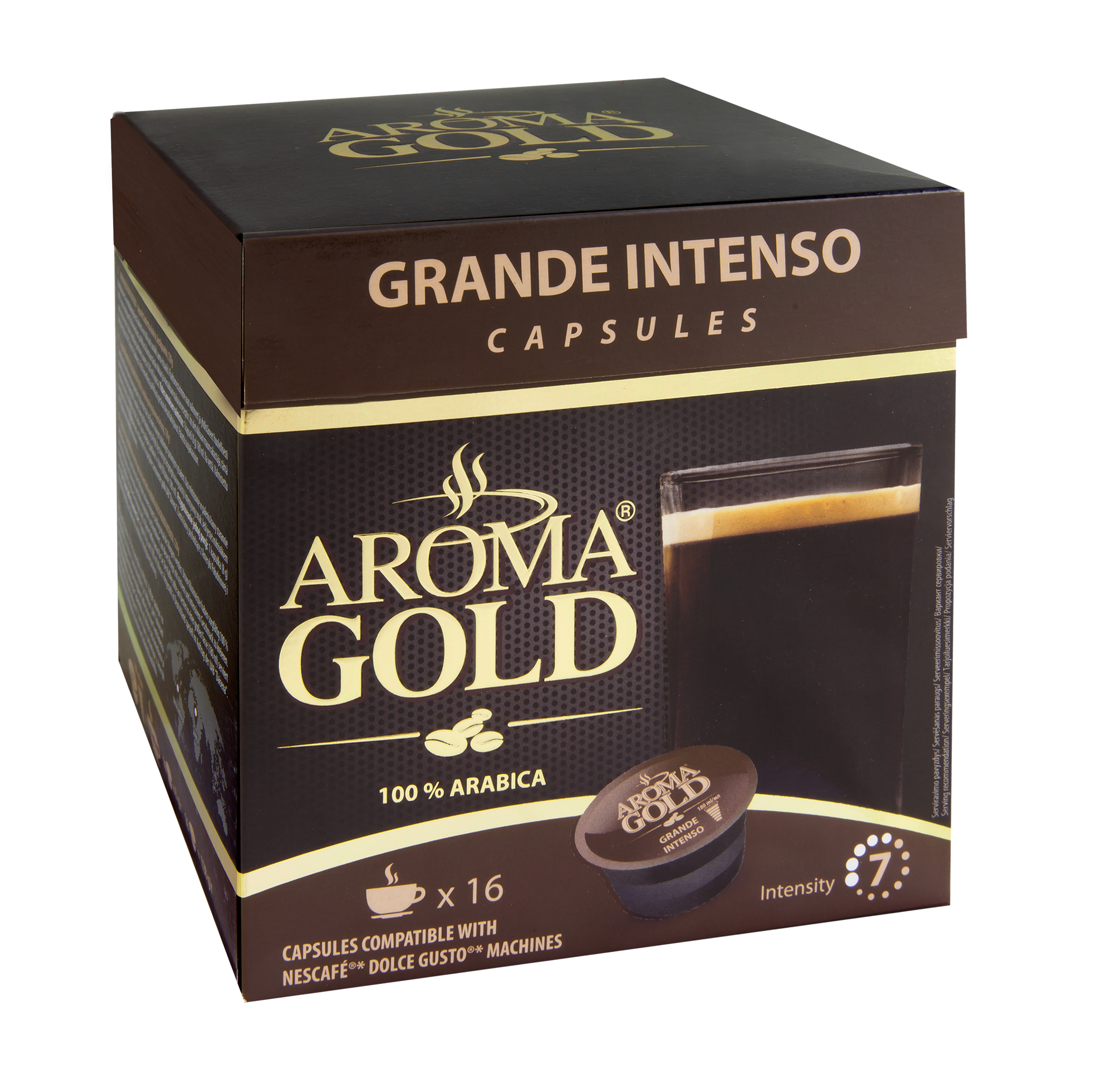 Кофе в капсулах Dolce Gusto Aroma Grande Intenso DS pods, 16 шт.
