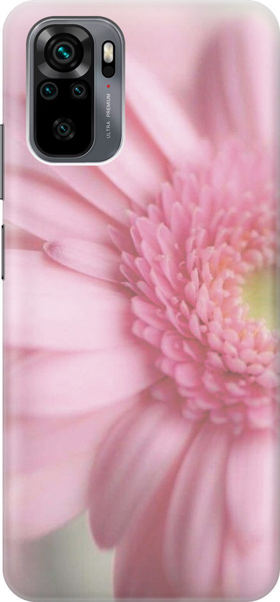 

Чехол на Xiaomi Redmi Note 10 "Розовая гербера", Розовый, 2379