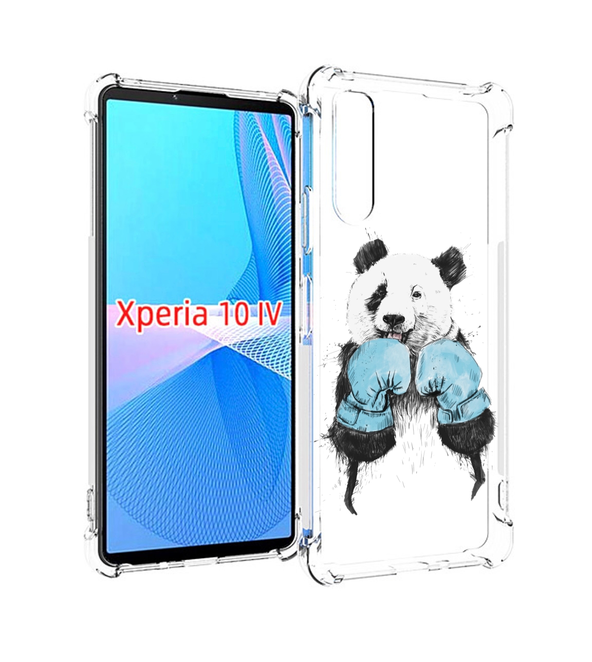 

Чехол MyPads панда боксер для Sony Xperia 10 IV (10-4), Прозрачный, Tocco
