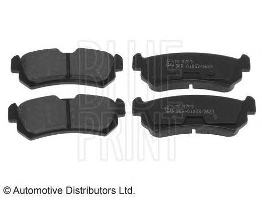 

Комплект тормозных колодок Blue Print ADG04280