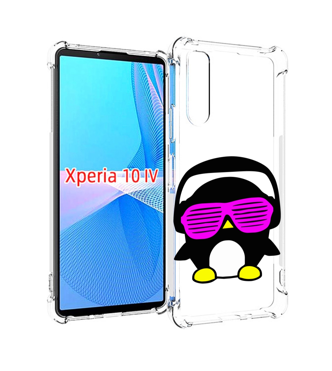 

Чехол MyPads пингвин для Sony Xperia 10 IV (10-4), Прозрачный, Tocco