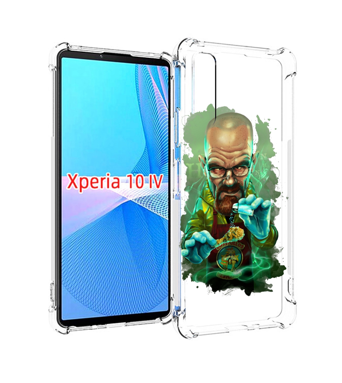 

Чехол MyPads повар для Sony Xperia 10 IV (10-4), Прозрачный, Tocco