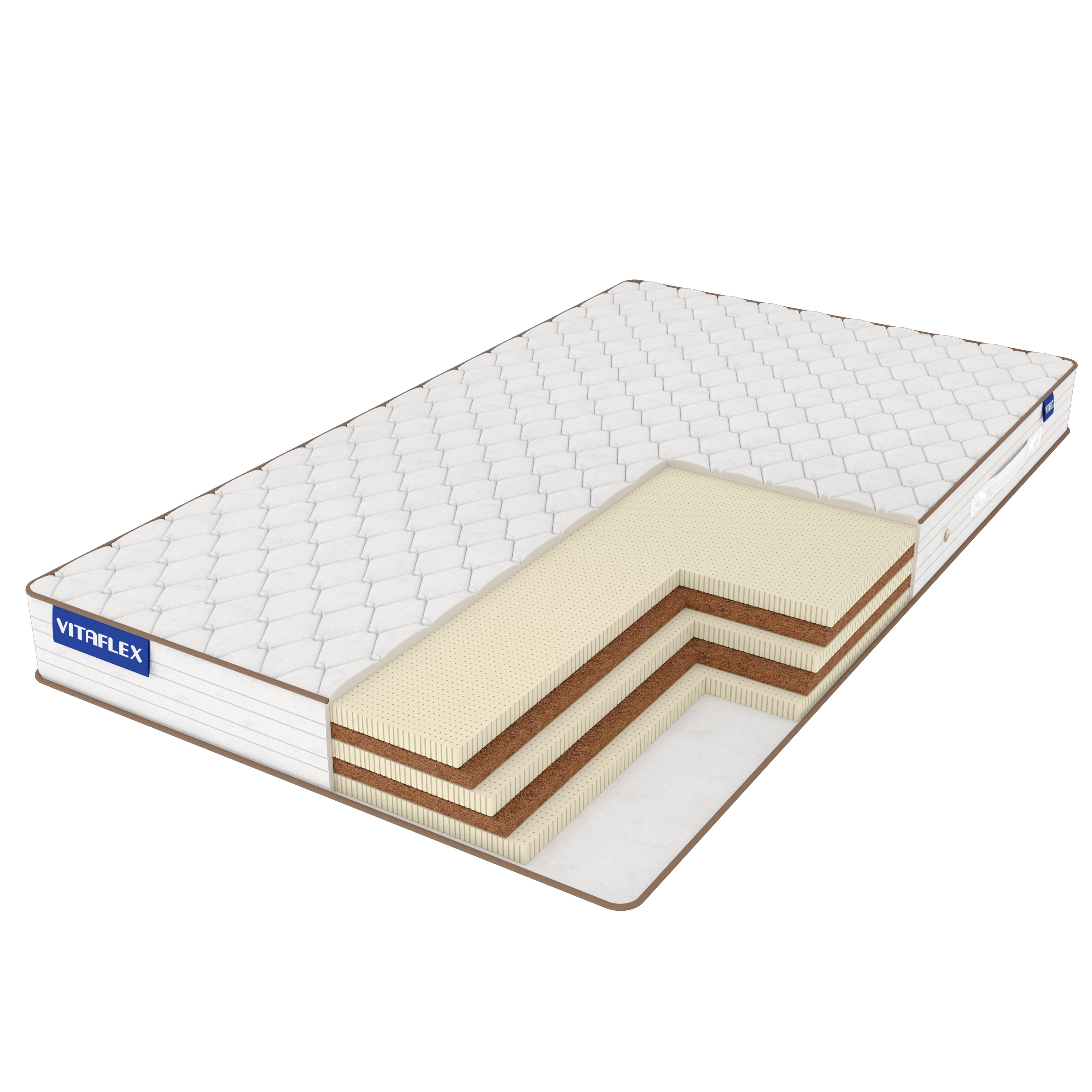 

Матрас Vitaflex Easy-Hard Mini 115х190 серии Mix, Белый, Easy-Hard Mini