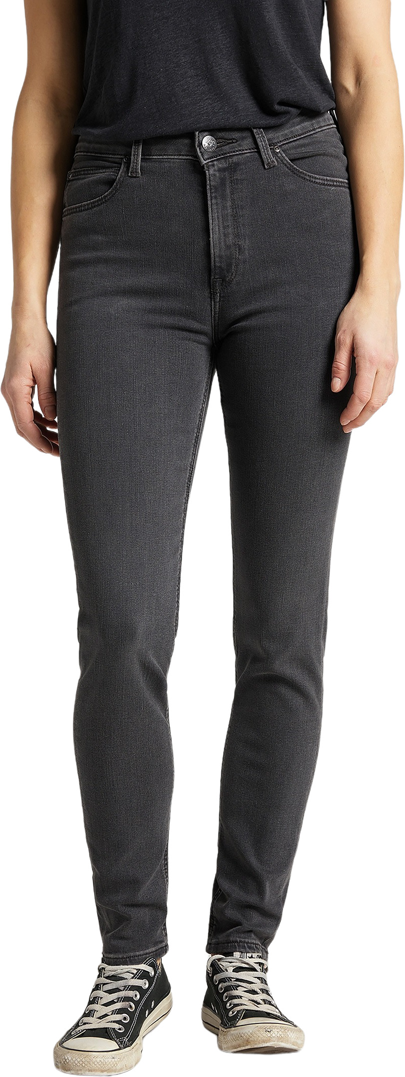 

Джинсы женские Women Scarlett High Jeans Lee серые 26/33, Серый, Women Scarlett High Jeans