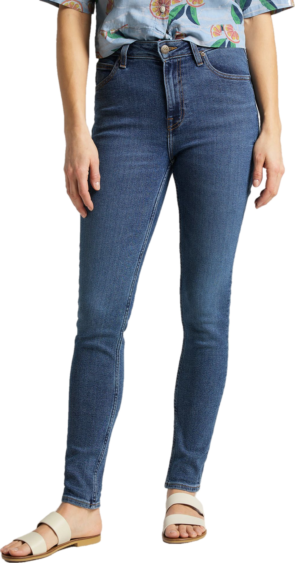 

Джинсы женские Women Ivy Jeans Lee синие 25/33, Синий, Women Ivy Jeans