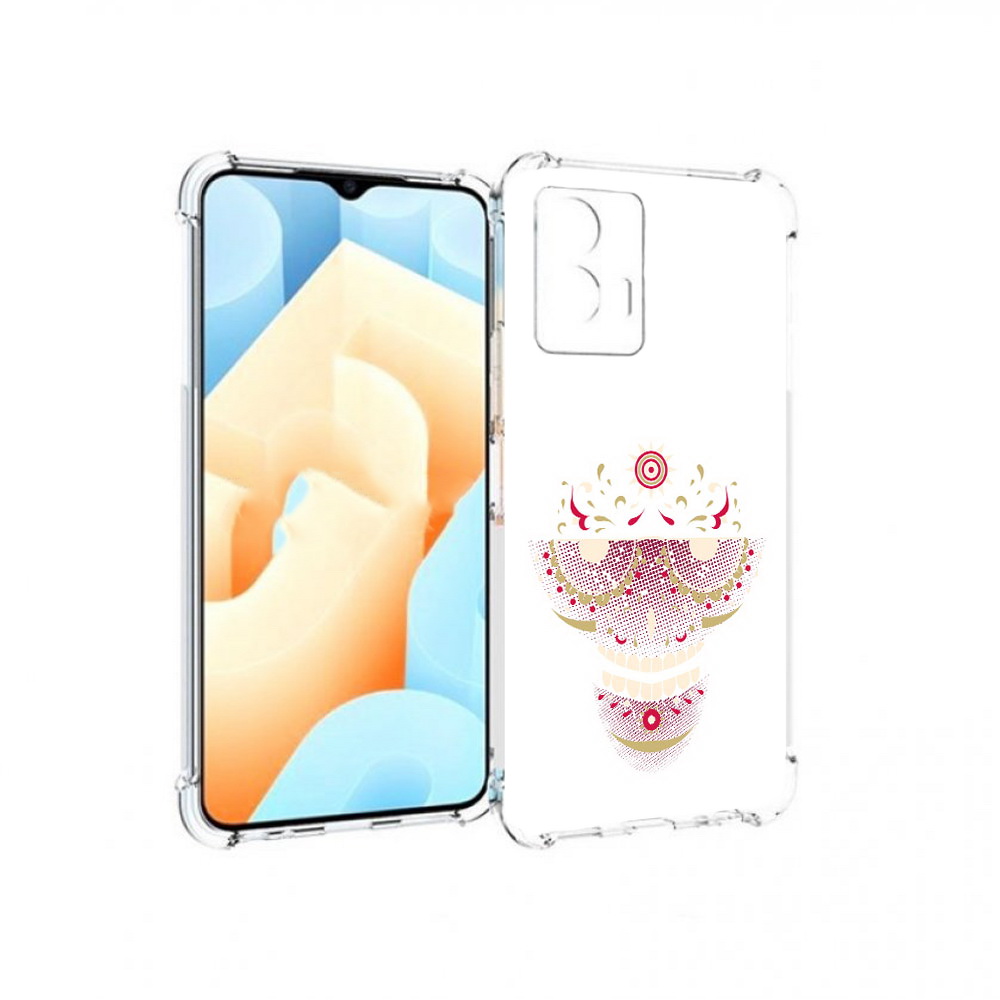 Чехол MyPads Tocco для Vivo U5 карнавальный скелет абстракция (PT226979.416.386)