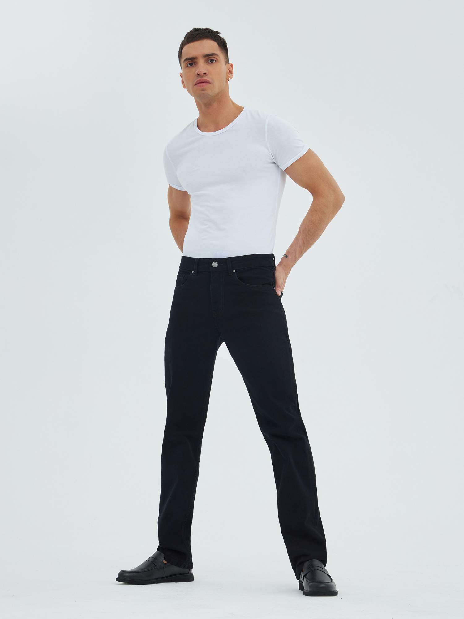 

Джинсы мужские Velocity MJRV064 черные 33/32, Черный, MJRV064