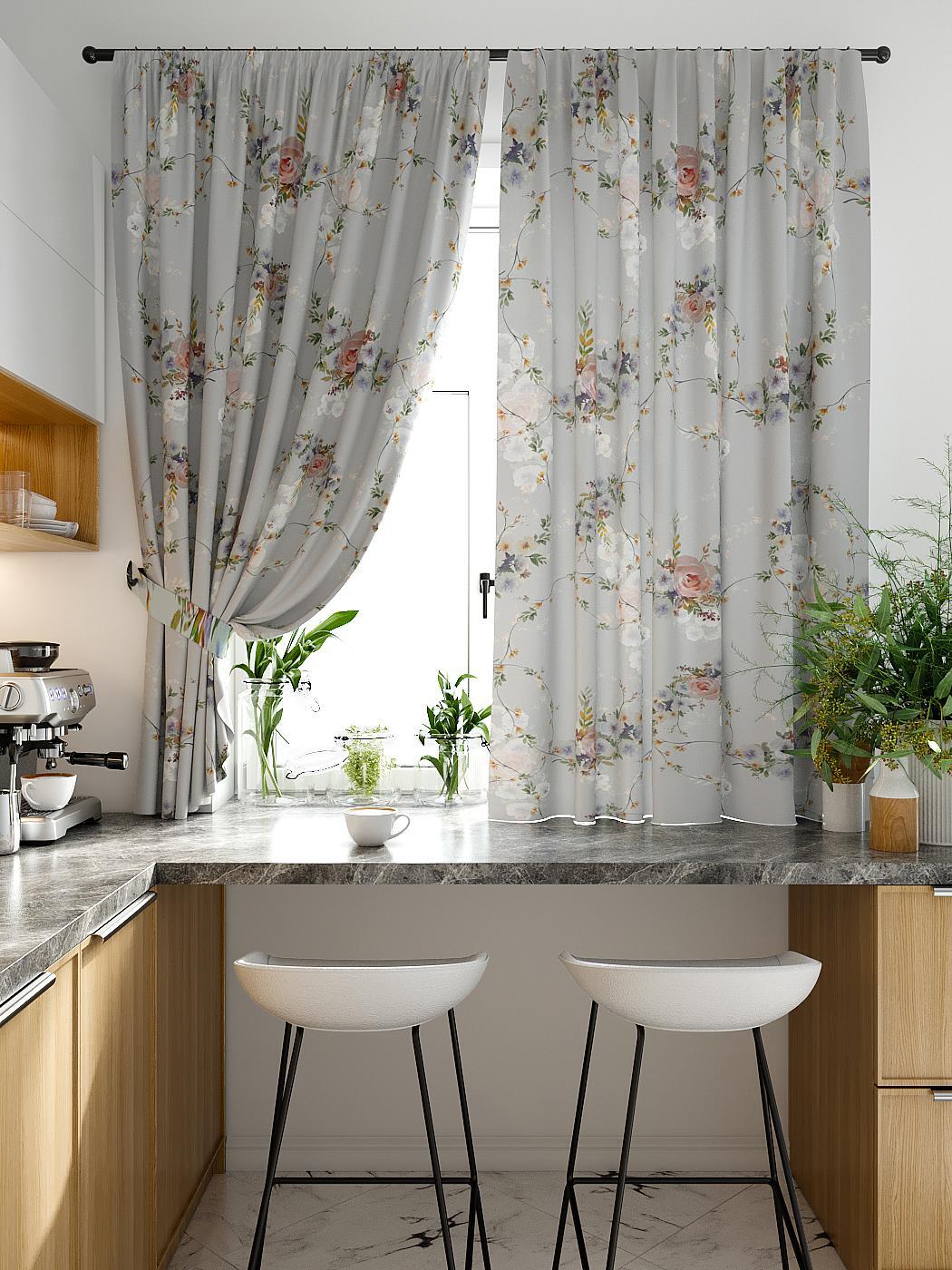 

Комплекты штор AT HOME Локарин высота 180 см, ширина 150 см, Белый, 920265