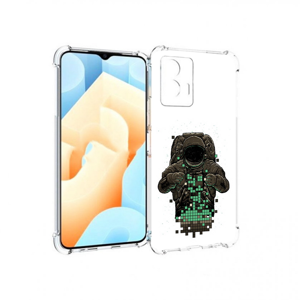 

Чехол MyPads Tocco для Vivo U5 космонавт с пикселями (PT226979.416.394), Прозрачный, Tocco