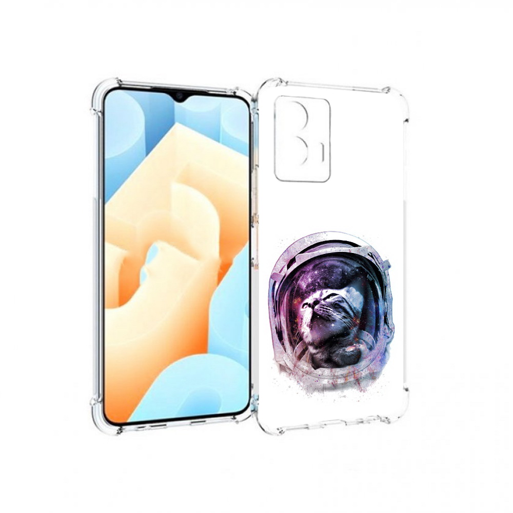 

Чехол MyPads Tocco для Vivo U5 кот в шлеме (PT226979.416.396), Прозрачный, Tocco