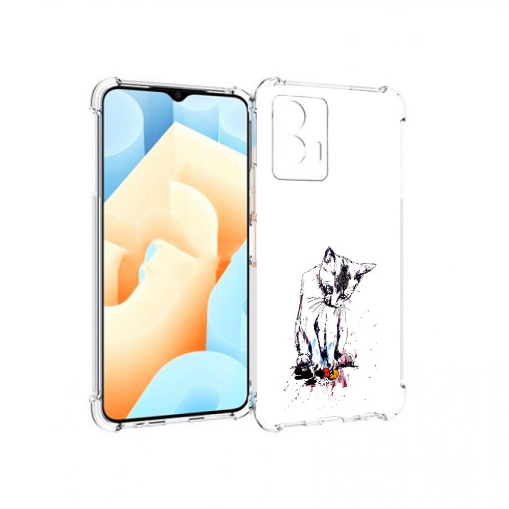 

Чехол MyPads Tocco для Vivo U5 кот и микки (PT226979.416.399), Прозрачный, Tocco