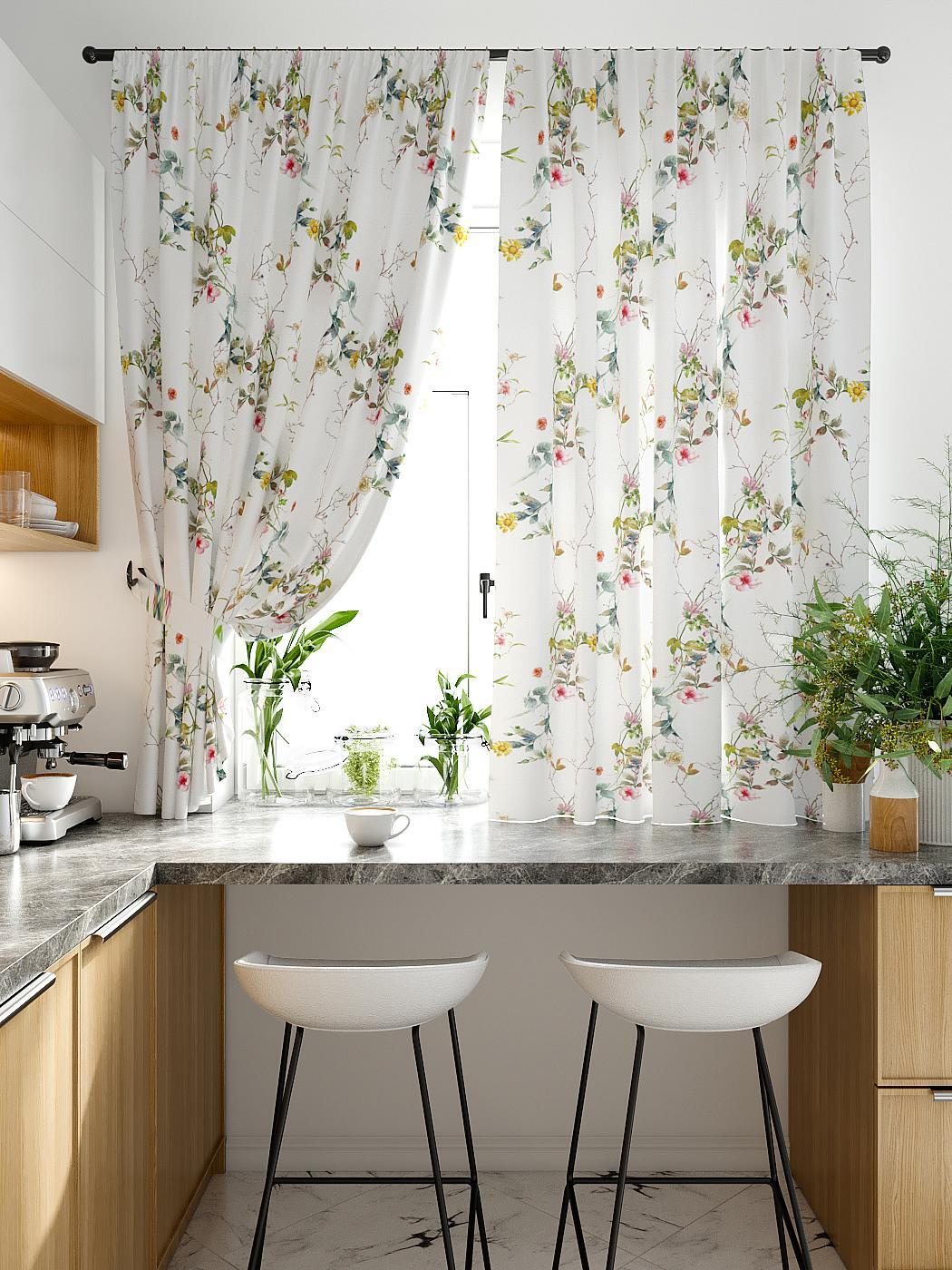 

Комплекты штор AT HOME Комранс высота 180 см, ширина 150 см, Белый, 920269