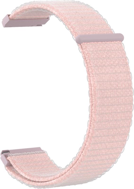 

Ремешок нейлоновый GSMIN Woven Nylon 22 для Ticwatch Pro (Светло-розовый)
