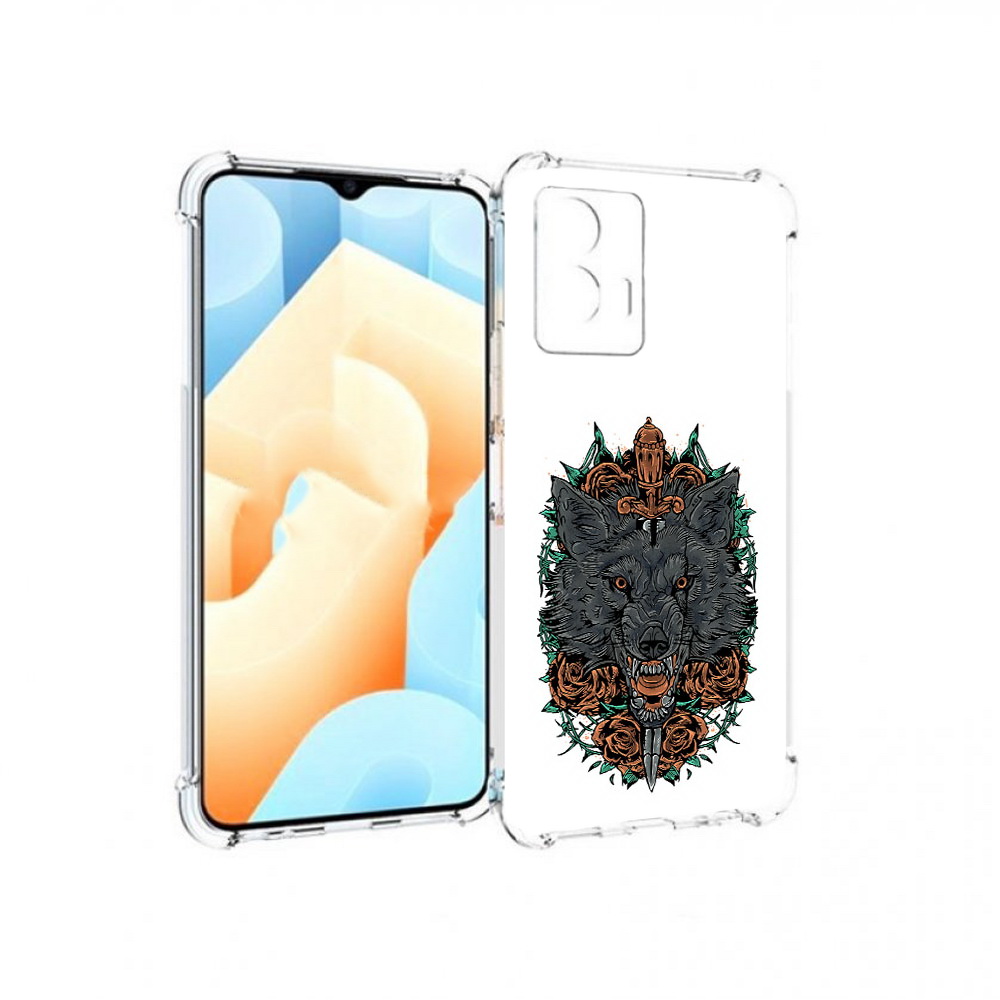 

Чехол MyPads Tocco для Vivo U5 красивый злой волк (PT226979.416.409), Прозрачный, Tocco
