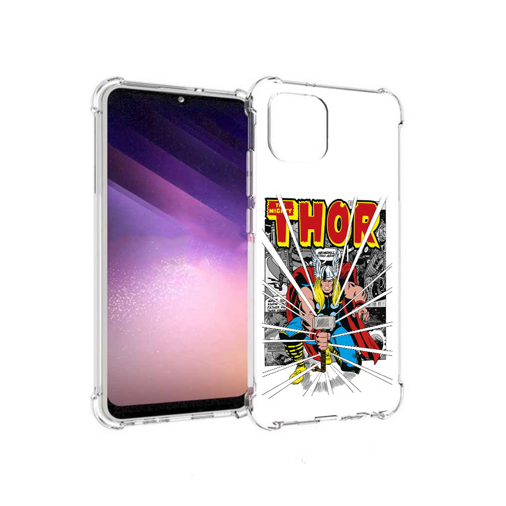 

Чехол MyPads Tocco для Samsung Galaxy A03 тор рисунок (PT226903.537.647), Прозрачный, Tocco