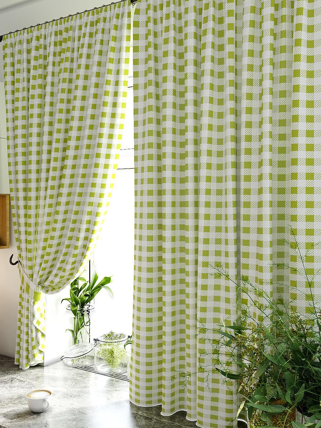 

Комплекты штор AT HOME Кайлорн высота 180 см, ширина 150 см, Белый, 920363