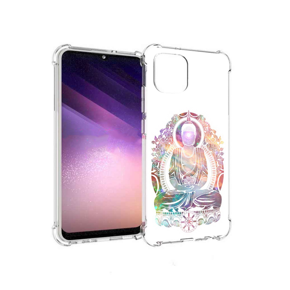 

Чехол MyPads Tocco для Samsung Galaxy A03 умный мужчина абстракция (PT226903.537.651), Прозрачный, Tocco