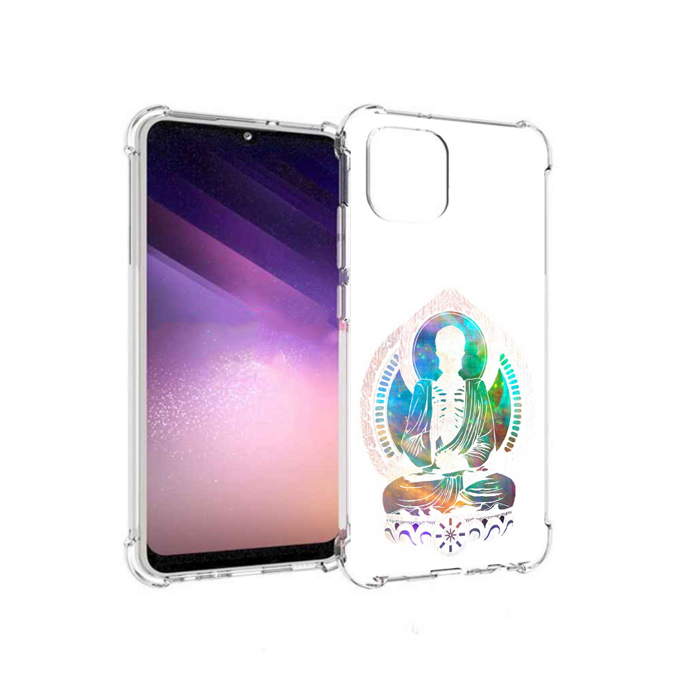 

Чехол MyPads Tocco для Samsung Galaxy A03 умный скелет (PT226903.537.653), Прозрачный, Tocco