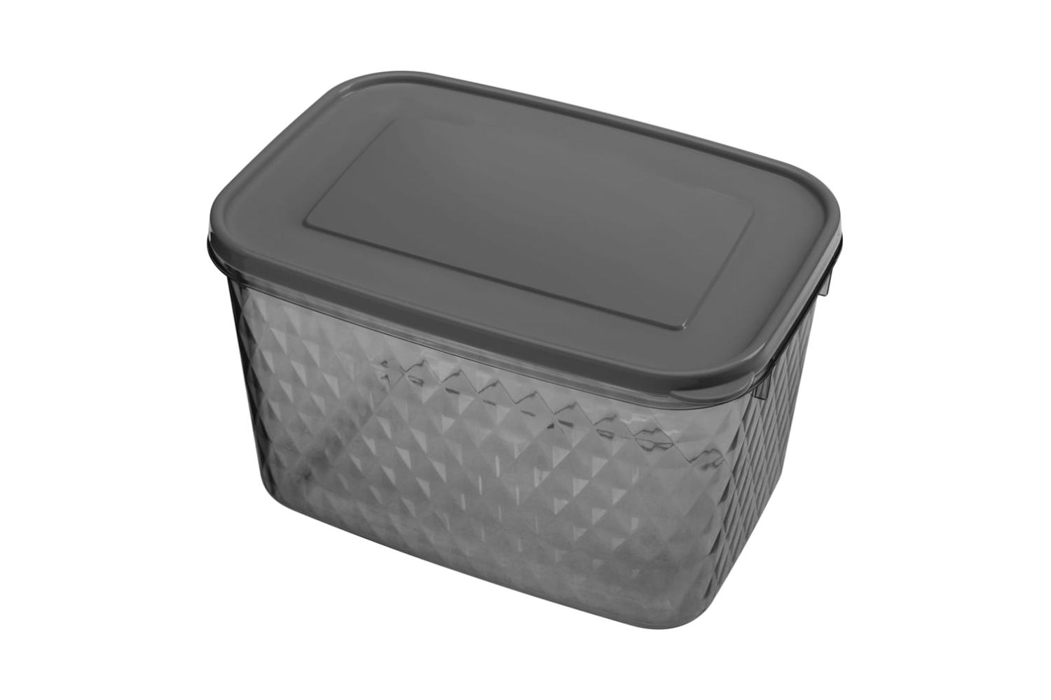

Контейнер для хранения продуктов Phibo Кристалл черный 1,7 л