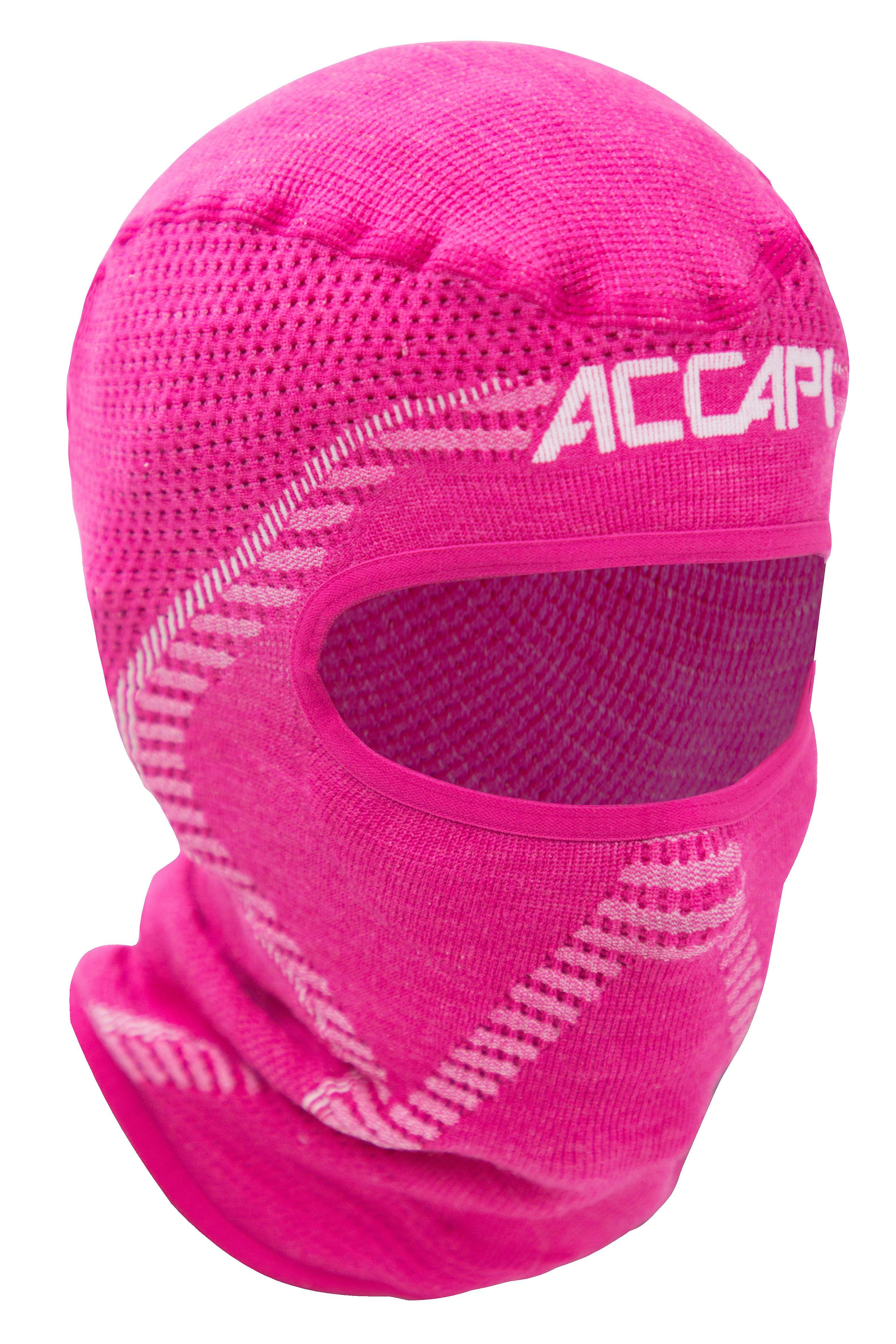

Балаклава Accapi Ergowool Fuxia/White (См:56-62) 2024-25, Розовый, Ergowool
