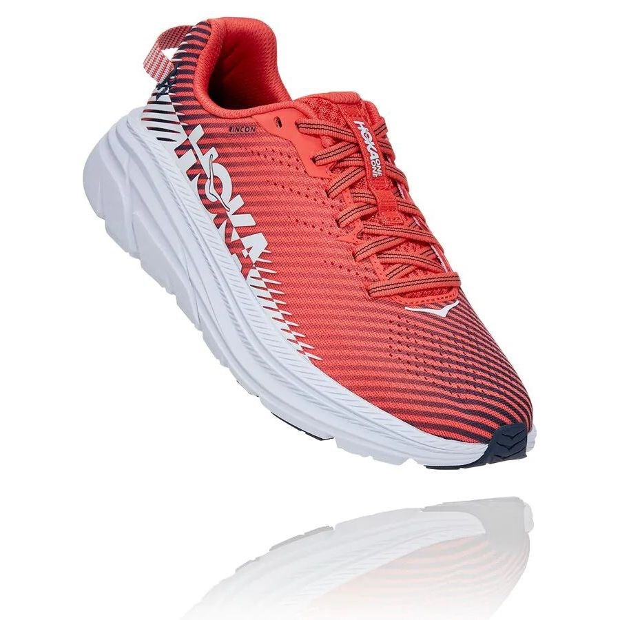 фото Кроссовки женские hoka one one rincon 1110515 красные 7.5 us