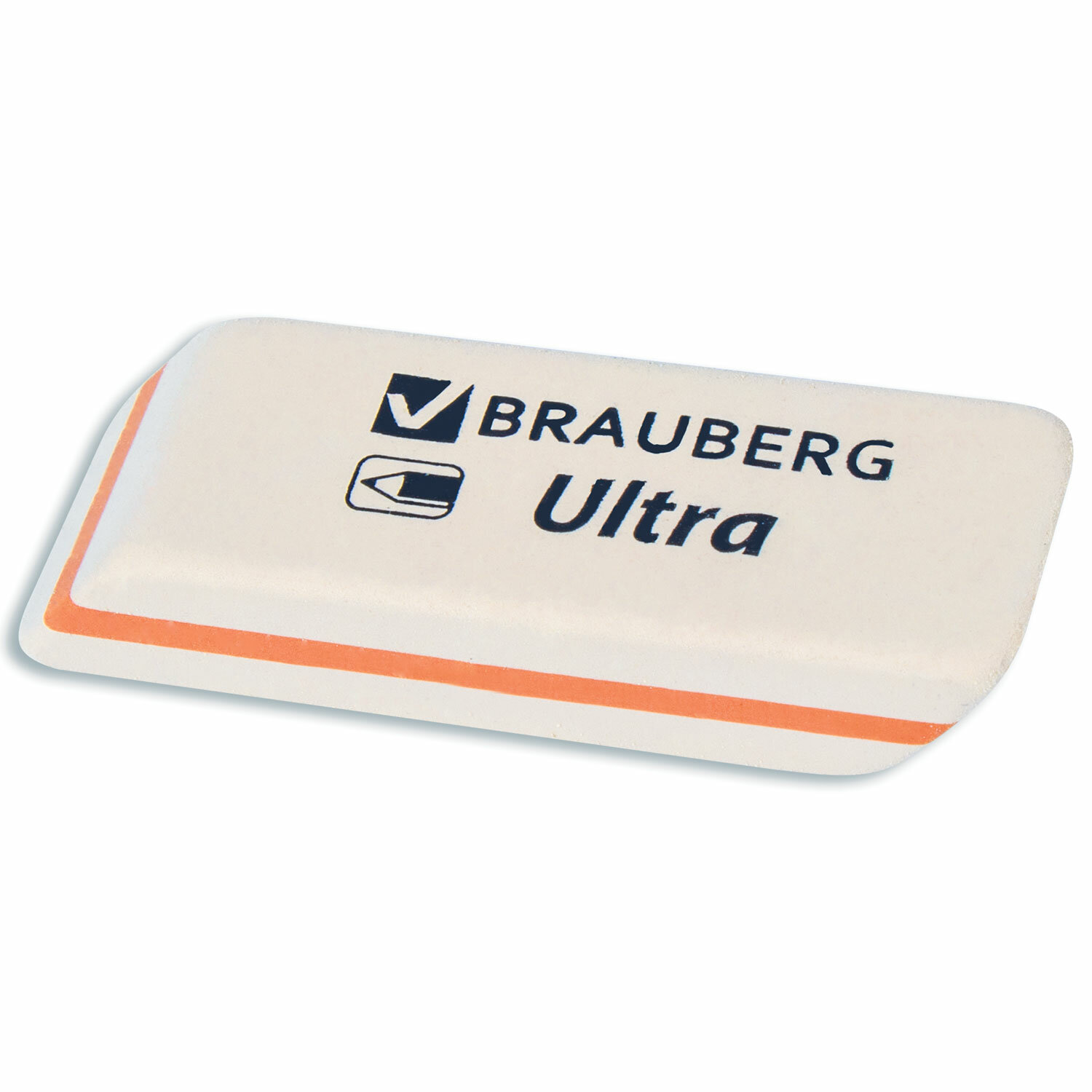 

Ластик Brauberg Ultra 50х14х8мм, белый, детали цветные, натуральный каучук 40шт. 228704