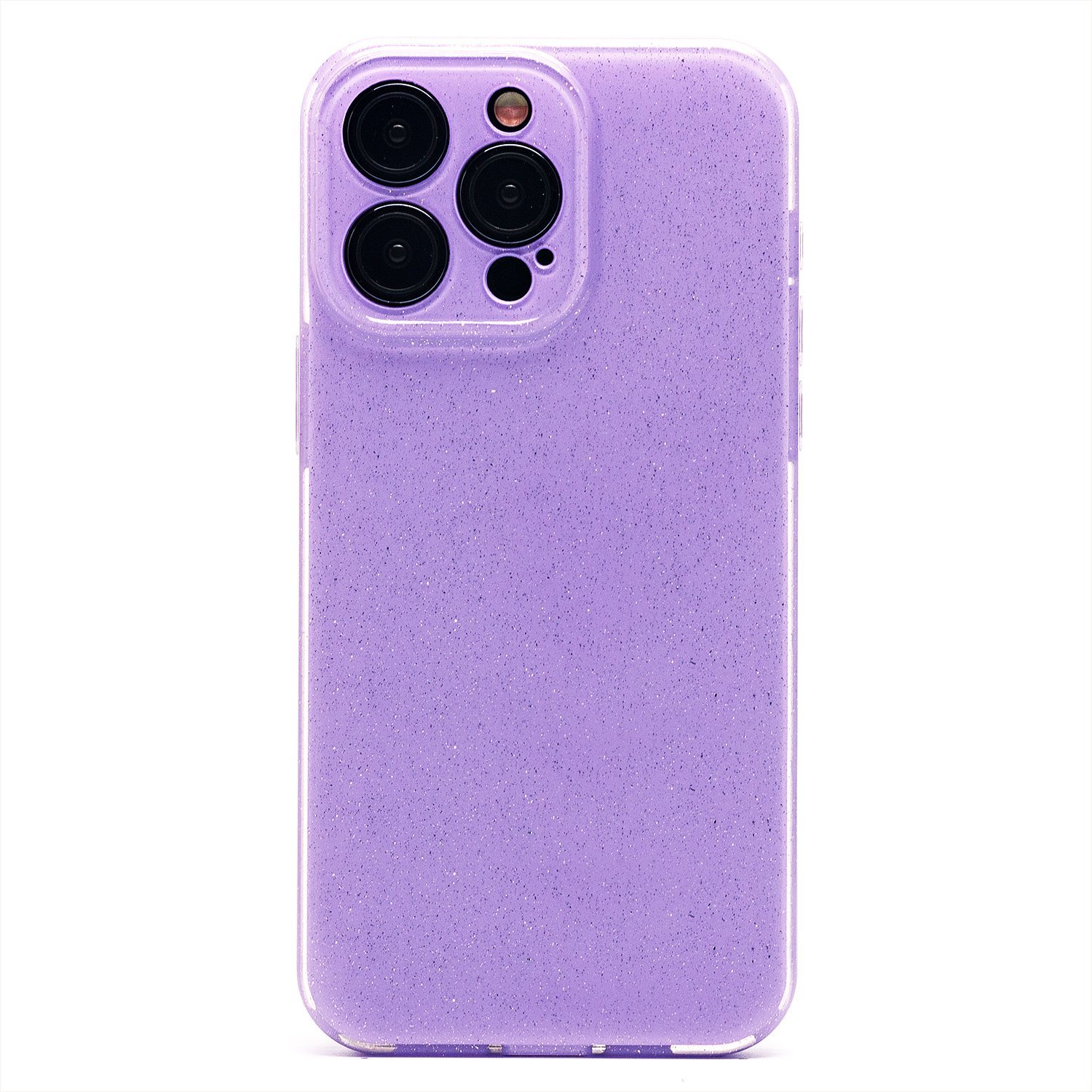 

Чехол для iPhone 15 Pro Max силиконовый с блестками 3 <светло-фиолетовый>