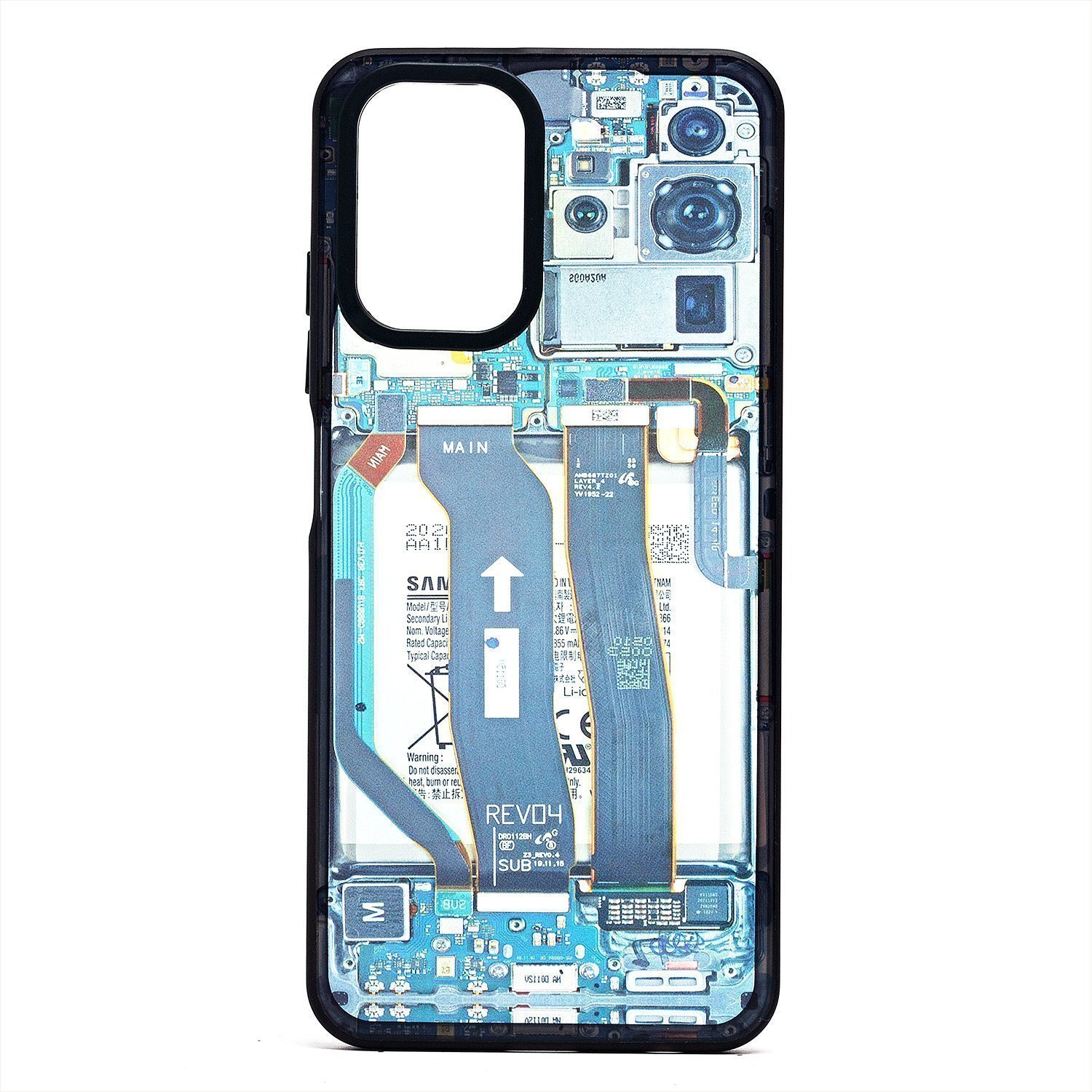 

Чехол для Xiaomi Redmi Note 10 (M2101K7AG), 10S (M2101K7BL) пластиковый (рис. 088), Фиолетовый