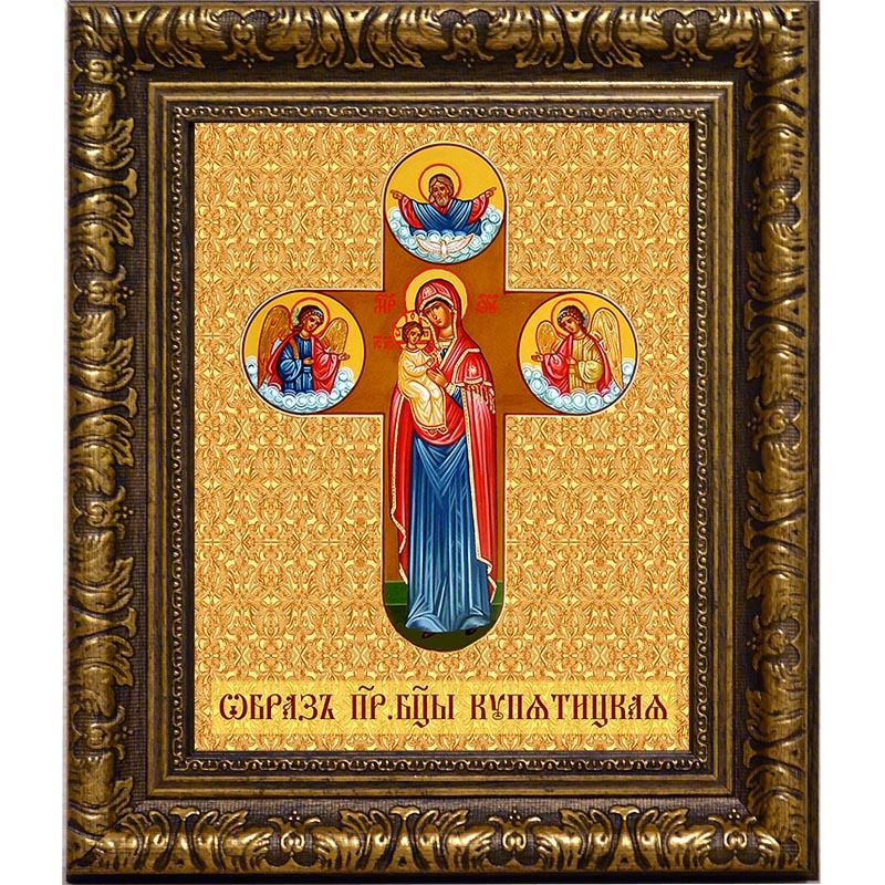 

Купятицкая икона Пресвятой Богородицы на холсте.