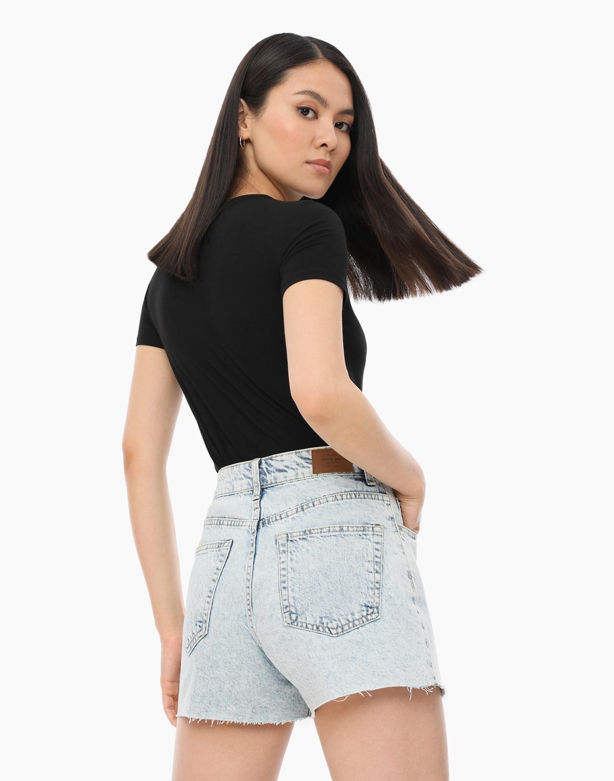 

Шорты женские Gloria Jeans GSH008439 голубые 46 RU, Голубой, GSH008439
