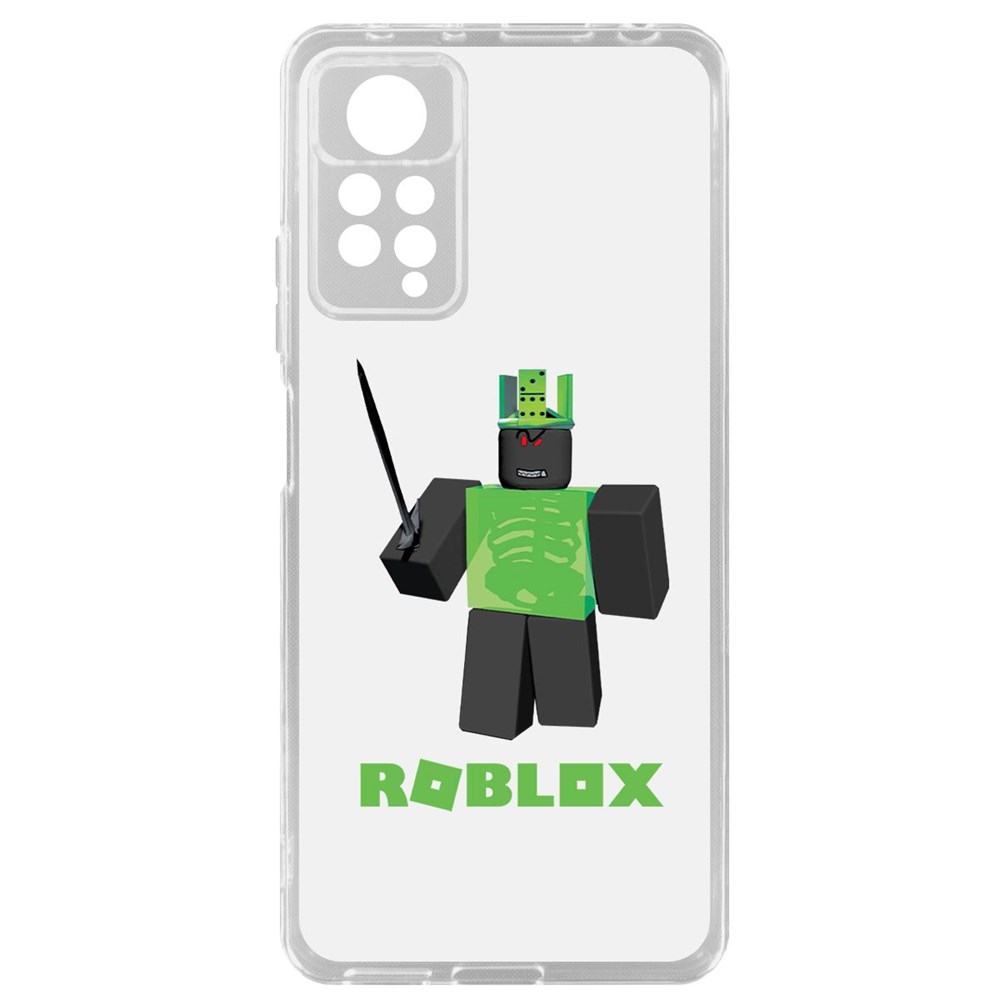 

Чехол-накладка Roblox-1x1x1x1x1 для Xiaomi Redmi Note 11 Pro, Прозрачный