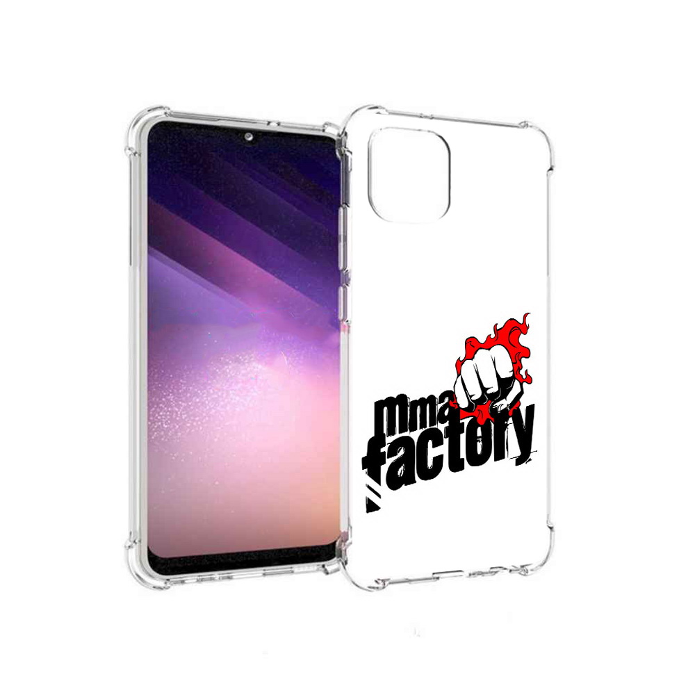 

Чехол MyPads Tocco для Samsung Galaxy A03 Единоборства ММА (PT226903.537.74), Прозрачный, Tocco