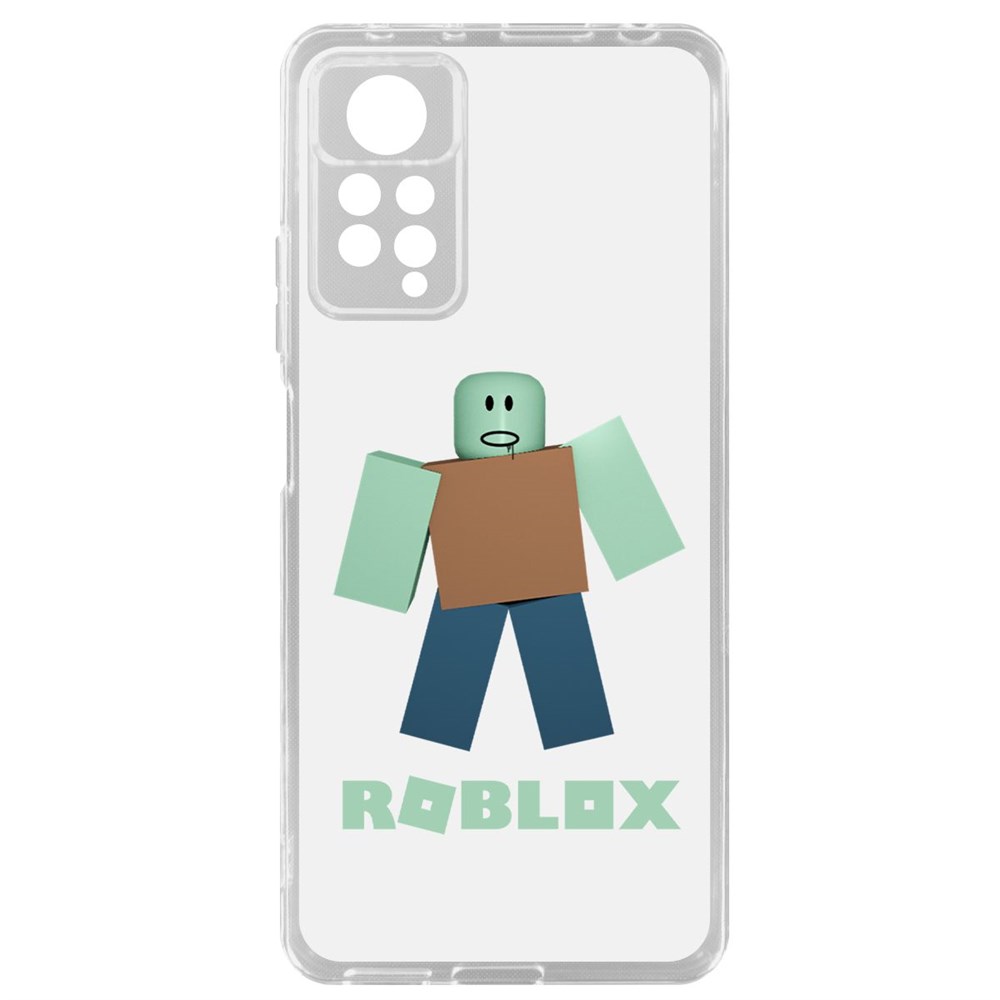 

Чехол-накладка Roblox-Зомби для Xiaomi Redmi Note 11 Pro, Прозрачный