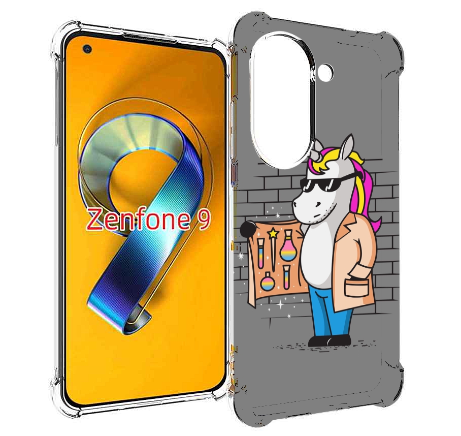 Чехол MyPads Продавец-единорог для Asus Zenfone 9 (AI2202)