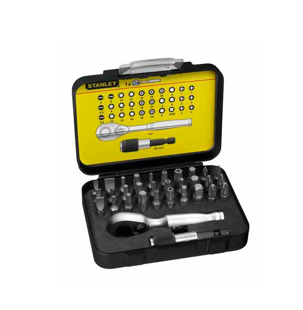 

Stanley набор отверточных вставок expert 1/4 (32 предмета) (1-13-904)