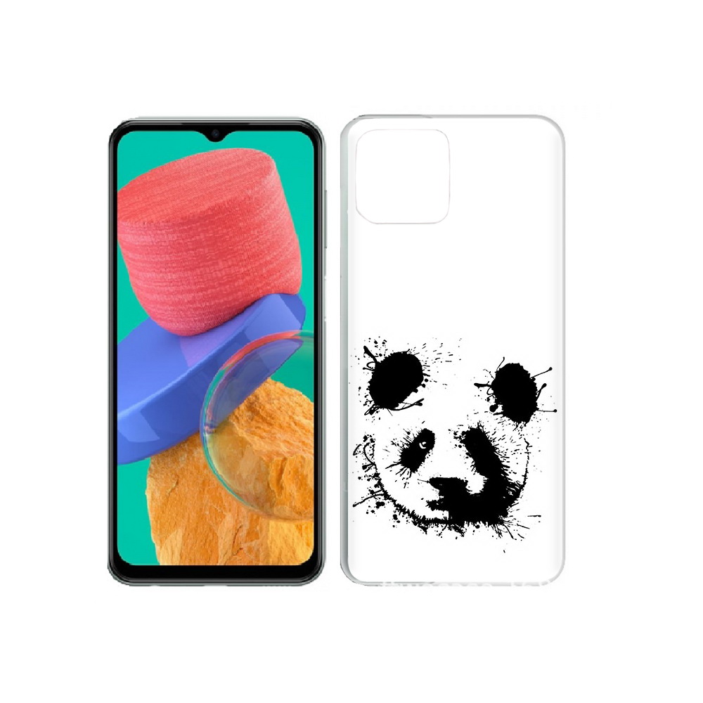 Чехол MyPads Tocco для Samsung Galaxy M33 клякса-панда (PT227322.603.389)