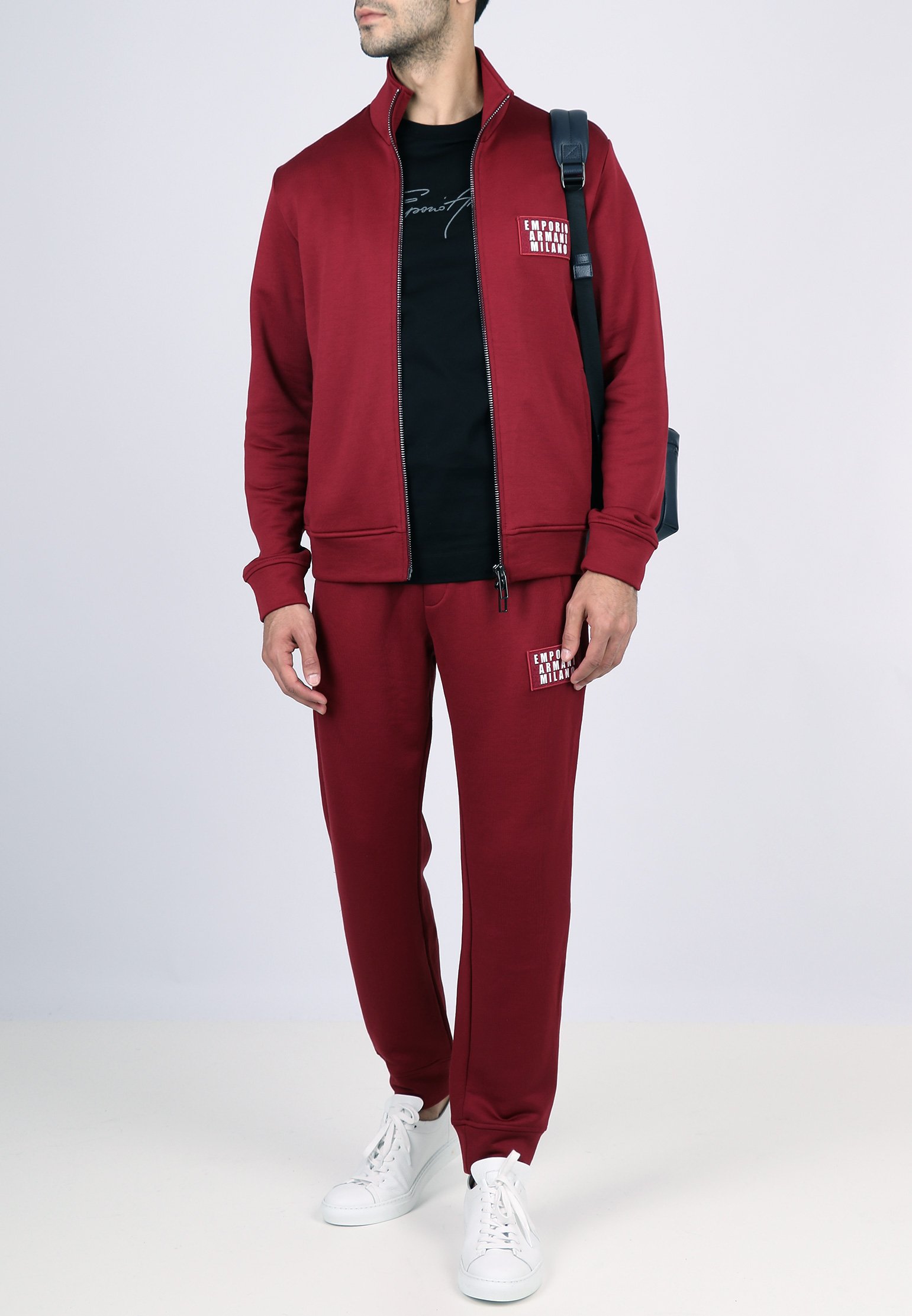 

Костюм мужской Emporio Armani 122217 бордовый L, 122217