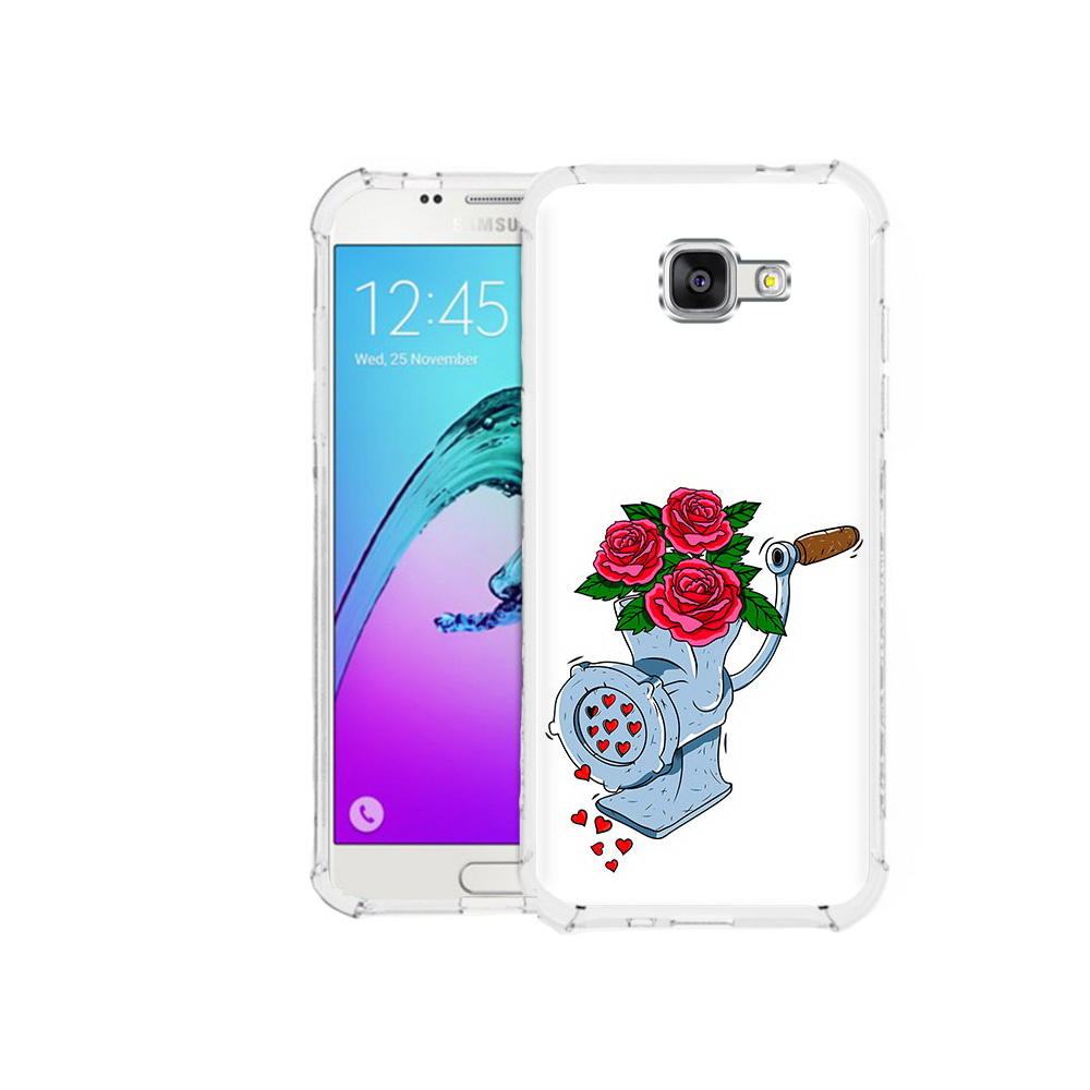 

Чехол MyPads Tocco для Samsung Galaxy A5 (2016) Цветочные сердца (PT25252.581.199), Прозрачный, Tocco