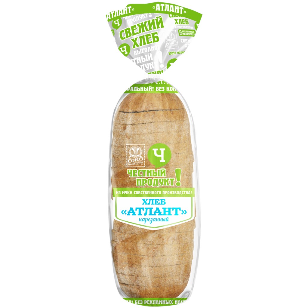 

Хлеб Честный продукт Атлант нарезной 300 г